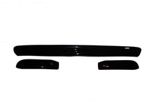 Load image into Gallery viewer, AVS 08-10 Ford F-250 (Behind Grille) Bugflector Deluxe 3pc Medium Profile Hood Shield - Smoke
