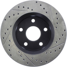 Load image into Gallery viewer, StopTech 07-13 Jeep Wrangler Drilled Right Front Rotor
