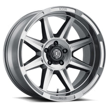 Load image into Gallery viewer, ICON Bandit 20x10 6x135 -24mm 4.5in BS 87.10mm Bore Gun Metal Wheel
