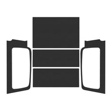 Load image into Gallery viewer, DEI 04-06 Jeep Wrangler LJ Unliminted Leather Look Headliner Complete Kit - Black
