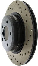 Load image into Gallery viewer, StopTech 07-10 BMW 335i Cross Drilled Left Rear Rotor
