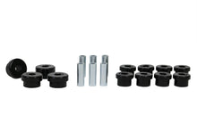 Load image into Gallery viewer, Whiteline Plus 88-00 Honda Civic / 88-9/95 CRX Rear Control Arm - Lower Inner &amp; Outer Bushing Kit
