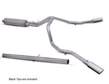 Load image into Gallery viewer, Gibson 20-21 Chevy Silverado 2500HD 6.6L 2.5in Cat-Back Dual Extreme Exhaust - Black Elite
