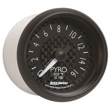 Load image into Gallery viewer, Autometer GT Series 52mm Full Sweep Electronic 0-1600 Deg F EGT/Pyrometer Gauge
