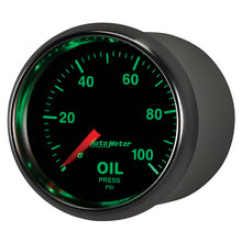 Load image into Gallery viewer, Autometer GS 52mm 0-100 PSI Mechanical Oil Pressure Gauge
