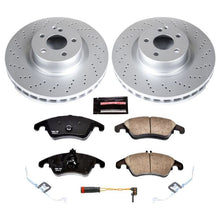 Load image into Gallery viewer, Power Stop 12-15 Mercedes-Benz C250 Front Z23 Evolution Sport Coated Brake Kit
