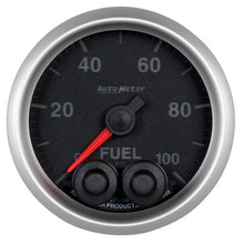 Load image into Gallery viewer, Autometer Elite 52mm 0-100 PSI Fuel Pressure Peak &amp; Warn w/ Electronic Control Gauge
