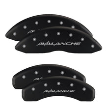 Load image into Gallery viewer, MGP 4 Caliper Covers Engraved Front &amp; Rear MGP Red finish silver ch
