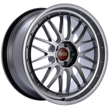 Load image into Gallery viewer, BBS LM 20x9.5 5x114.3 ET40 CB66 Diamond Black Center Diamond Cut Lip Wheel

