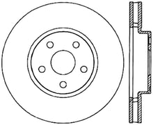 Load image into Gallery viewer, StopTech Sport Slotted (CRYO) 92-95 Toyota MR2 Front Right Slotted Rotor
