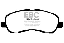 Load image into Gallery viewer, EBC 11-14 Chrysler 200 2.4 Redstuff Front Brake Pads
