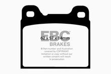 Load image into Gallery viewer, EBC 91-93 Volvo 740 2.3 (ABS) (Girling) Greenstuff Rear Brake Pads
