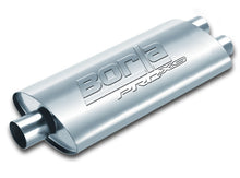 Load image into Gallery viewer, Borla Pro-XS 2.5in Tubing 19in x 4in x 9.5in Oval Center/Dual Muffler
