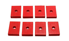Load image into Gallery viewer, Energy Suspension Pad - Firm - 2-7/16in L x 1-5/8in W x 15/32in ID x 1/2in H - Red
