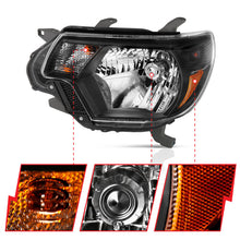 Load image into Gallery viewer, ANZO 2012-2015 Toyota Tacoma Crystal Headlights Black
