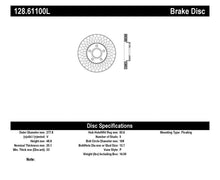 Load image into Gallery viewer, StopTech Drilled Sport Brake Rotor
