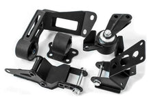 Load image into Gallery viewer, Innovative 05-12 Lotus ELISE/EXIGE K-Series Black Steel Mounts 75A Bushings
