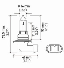 Load image into Gallery viewer, Hella HB3 9005 12V 100W P2OD T4 High Wattage Bulbs (Pair)
