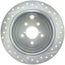 Load image into Gallery viewer, StopTech Select Sport 09-13 Subaru Forester Slotted and Drilled Right Rear Rotor

