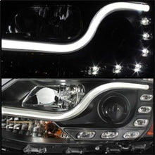 Load image into Gallery viewer, Spyder Volkswagen Jetta 11-14 Projector Headlights Halogen Light Tube DRL Blk PRO-YD-VJ11-LTDRL-BK
