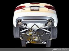 Load image into Gallery viewer, AWE Tuning Audi B8 / B8.5 S5 Cabrio Touring Edition Exhaust - Non-Resonated - Chrome Silver Tips
