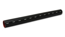 Load image into Gallery viewer, Vibrant 4 Ply Reinforced Silicone Straight Hose Coupling - 1in I.D. x 36in long (BLACK)
