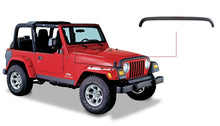 Load image into Gallery viewer, Bushwacker 18-19 Jeep Wrangler Rubicon/Sport//Unlimited/Sport S Hood Stone Guard- Black
