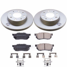 Load image into Gallery viewer, Power Stop 88-91 Honda CRX Front Z17 Evolution Geomet Coated Brake Kit
