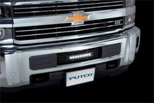 Load image into Gallery viewer, Putco 15-19 Chevy Silv HD SS Black Bar Design Bumper Grille Insert w/ Curved Flush 10in Light Bar

