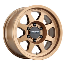 Load image into Gallery viewer, Method MR701 18x9 +18mm Offset 6x5.5 106.25mm CB Method Bronze Wheel
