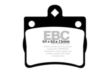 Load image into Gallery viewer, EBC 95-97 Mercedes-Benz C220 (W202) 2.2 (Single Pin Rear) Redstuff Rear Brake Pads
