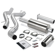Load image into Gallery viewer, Banks Power 06-07 Chevy 6.6L SCLB Monster Exhaust System - SS Single Exhaust w/ Chrome Tip
