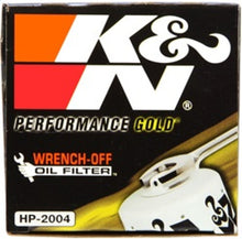 Load image into Gallery viewer, K&amp;N 87-92 Supra Non-Turbo / 99-04 Grand Cherokee 4.0 Performance Gold Oil Filter
