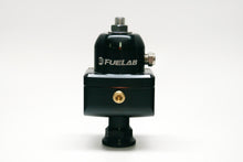 Load image into Gallery viewer, Fuelab 555 Carb Adjustable FPR Blocking 1-3 PSI (1) -8AN In (2) -8AN Out - Black

