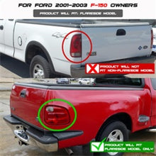 Load image into Gallery viewer, Spyder Ford F150 Flareside 01-03 (Not Fit Supercrew)Euro Style Tail Lights Black ALT-YD-FF15001FS-BK
