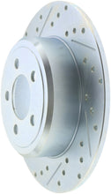 Load image into Gallery viewer, StopTech Select Sport 06-15 Dodge Charger/ 05-15 Chrysler 300 Slotted/Drilled Right Rear Brake Rotor
