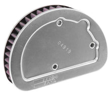Load image into Gallery viewer, K&amp;N Replacement Unique Air Filter 6.625in L x 4.75in W x 1.625in H with 1 Flange for Harley Davidson
