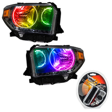 Load image into Gallery viewer, Oracle 14-17 Toyota Tundra SMD HL - Dual Halo Kit - ColorSHIFT
