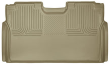 Load image into Gallery viewer, Husky Liners 15 Ford F-150 SuperCrew Cab WeatherBeater Tan 2nd Seat Floor Liner
