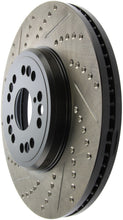 Load image into Gallery viewer, StopTech 95-00 Lexus LS 400 Right Front Slotted &amp; Drilled Rotor
