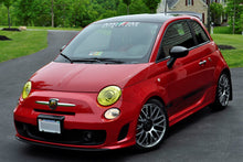 Load image into Gallery viewer, Rally Armor 2012-18 Fiat 500 (Pop/Sport/Lounge/Abarth) Red Mud Flap w/ White Logo
