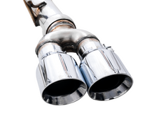 Load image into Gallery viewer, AWE Tuning 4th Gen GM 1500 5.3L 0FG Catback Split Rear Exit (w/ Bumper Cutouts) - Quad Chrome Tips

