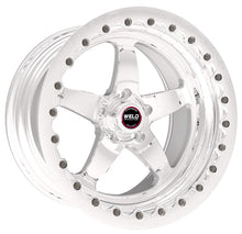Load image into Gallery viewer, Weld S71 17x10 / 5x4.5 BP / 7.9in. BS Polished Wheel (Low Pad) - Polished Single Beadlock MT
