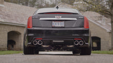 Load image into Gallery viewer, Stainless Works 2016-18 Cadillac CTS-V Sedan Axleback System Dual-Mode Turbo Mufflers 4in Tips
