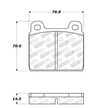 Load image into Gallery viewer, StopTech Street Touring 75-95 Alfa Romeo 2000 Spider/Graduate/Veloce Front Brake Pads
