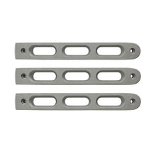 Load image into Gallery viewer, DV8 Offroad 2007-2018 Jeep JK Silver Slot Style Door Handle Inserts - Set Of 3
