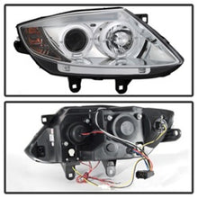 Load image into Gallery viewer, Spyder BMW Z4 03-08 Projector Headlights Halogen Model Only - LED Halo Chrome PRO-YD-BMWZ403-HL-C
