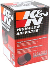 Load image into Gallery viewer, K&amp;N Filter Universal Rubber Filter 2 1/4 inch Flange 3 1/2 inch OD 6 inch Height
