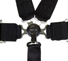 Load image into Gallery viewer, NRG 6PT 3in. Seat Belt Harness / Cam Lock - Black
