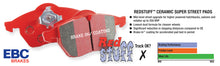 Load image into Gallery viewer, EBC 05-08 Pontiac Grand Prix 5.3 Redstuff Rear Brake Pads
